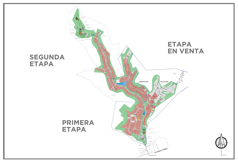 La Quebrada - Plano